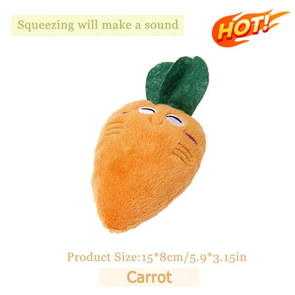 Teeth Grinding Catnip Toys Funny Interactive Plush Cat Toy Pet Kitten Chewing Vocal Toy Claws Thumb Bite Cat Mint for Cats